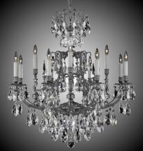  CH7425-O-13S-ST - 8+4 Light Parisian Chandelier